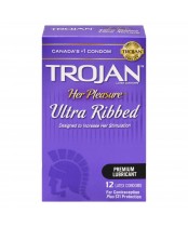 Trojan Her Pleasure Ultra Ribbed
